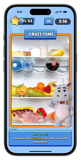 FridgeFriends App Screen 1